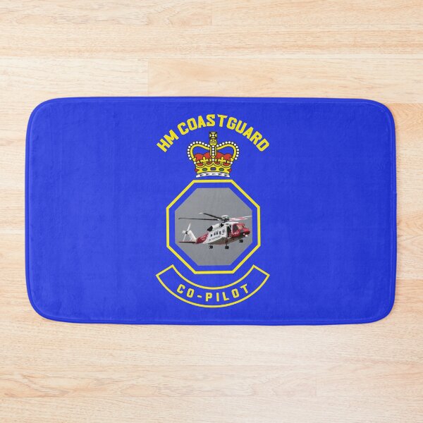 Item preview, Co-Pilot - HM Coastguard rescue Sikorsky S-92 helicopter based on coastguard insignia. designed and sold by ajtechdesigns.