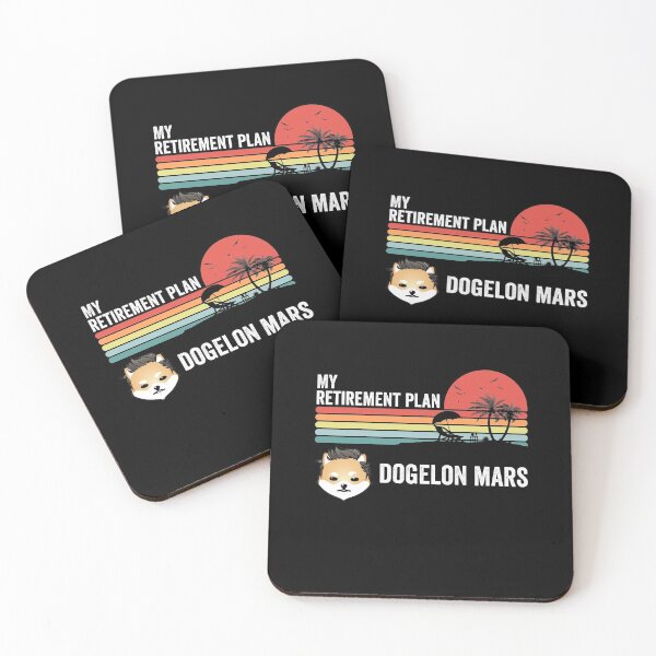 Item preview, Vintage Dogelon Mars Crypto Coin My Retirement Plan Cryptocurrency Blockchain Wallet designed and sold by EmmaRichardso.