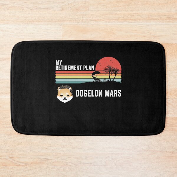 Item preview, Vintage Dogelon Mars Crypto Coin My Retirement Plan Cryptocurrency Blockchain Wallet designed and sold by EmmaRichardso.