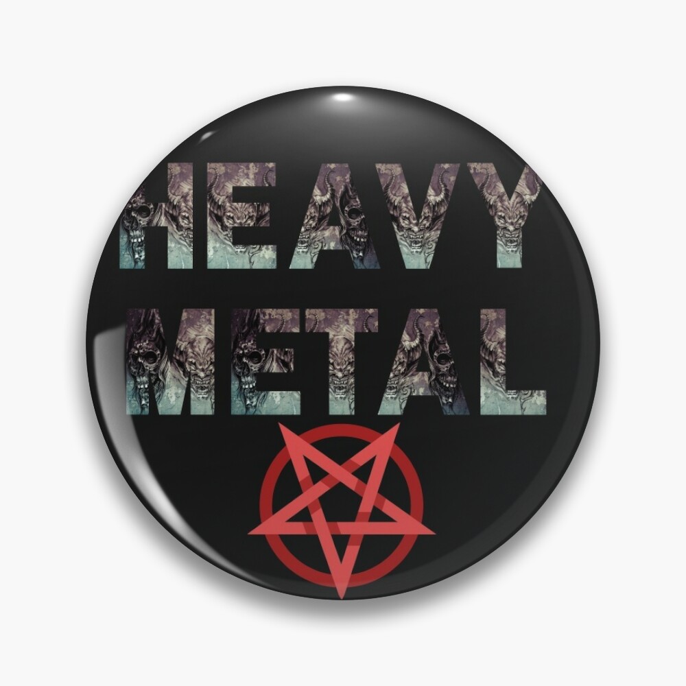 Pin on heavy métal