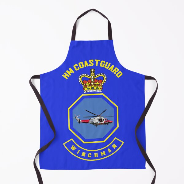 Item preview, Winchman - HM Coastguard rescue AugustaWestland AW189 helicopter based on coastguard insignia. designed and sold by ajtechdesigns.