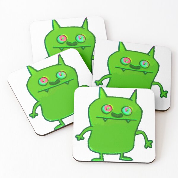 Item preview, Uggly cat green designed and sold by mancha-branca.
