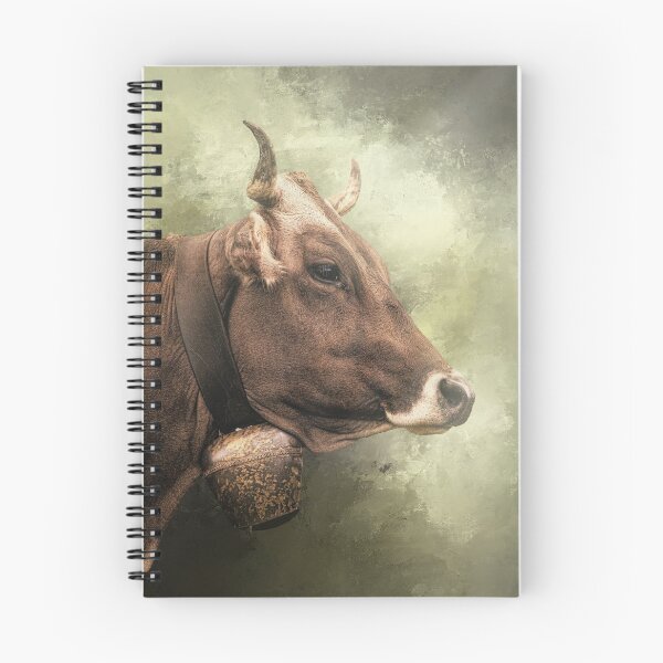 Item preview, Swiss Cow with Bell designed and sold by Elisabeth Lucas.