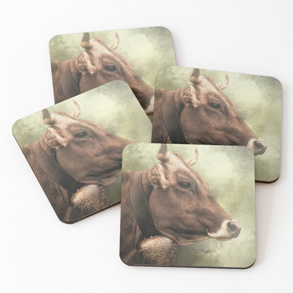 Item preview, Swiss Cow with Bell designed and sold by Elisabeth Lucas.