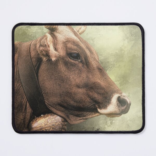 Item preview, Swiss Cow with Bell designed and sold by Elisabeth Lucas.