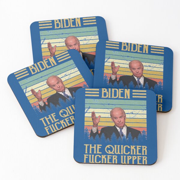 Item preview, Vintage Retro Biden The Quicker Fucker Upper   designed and sold by Gordonbailey.