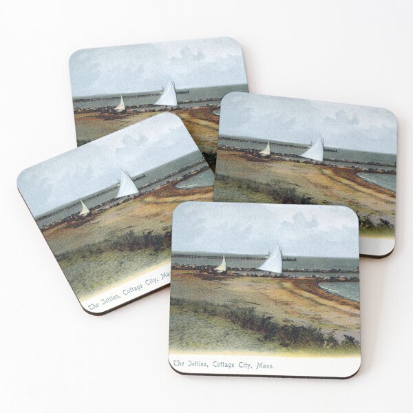 Item preview, 1905 The Jetties of Cottage City, Martha's Vineyard designed and sold by historicimage.
