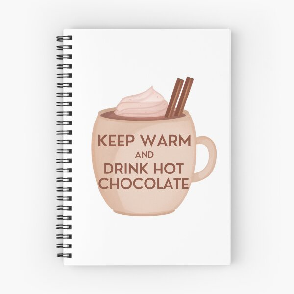 Item preview, Keep Warm and Drink Hot Chocolate Design designed and sold by Pun Intended.