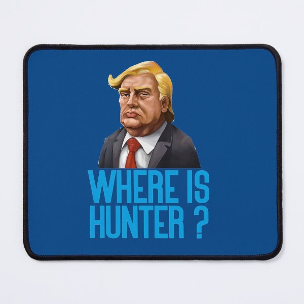 Item preview, WHERE IS HUNTER Hunter Biden Art      designed and sold by Gordonbailey.