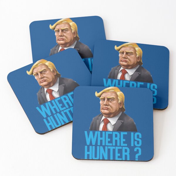Item preview, WHERE IS HUNTER Hunter Biden Art      designed and sold by Gordonbailey.