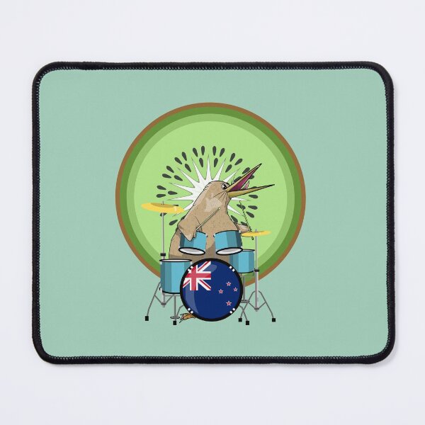 Item preview, Kiwi Bird Drummer designed and sold by piedaydesigns.