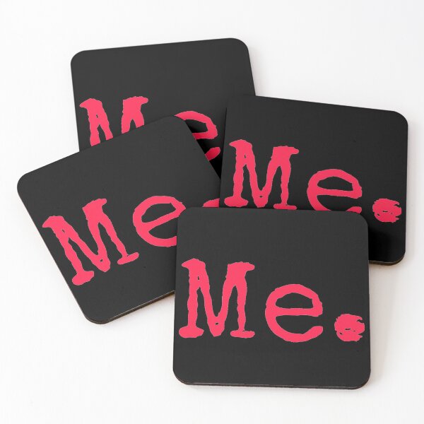 Item preview, Me self care coral pink designed and sold by In A Word | Minimal Statement Wear.