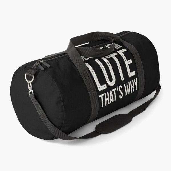 Item preview, Because I’m Lute That’s Why Funny Personalized Name designed and sold by MariosNydras.