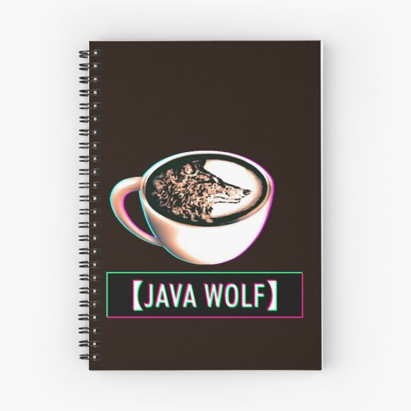 Item preview, Java Wolf Logo designed and sold by JavaWolfDesign.
