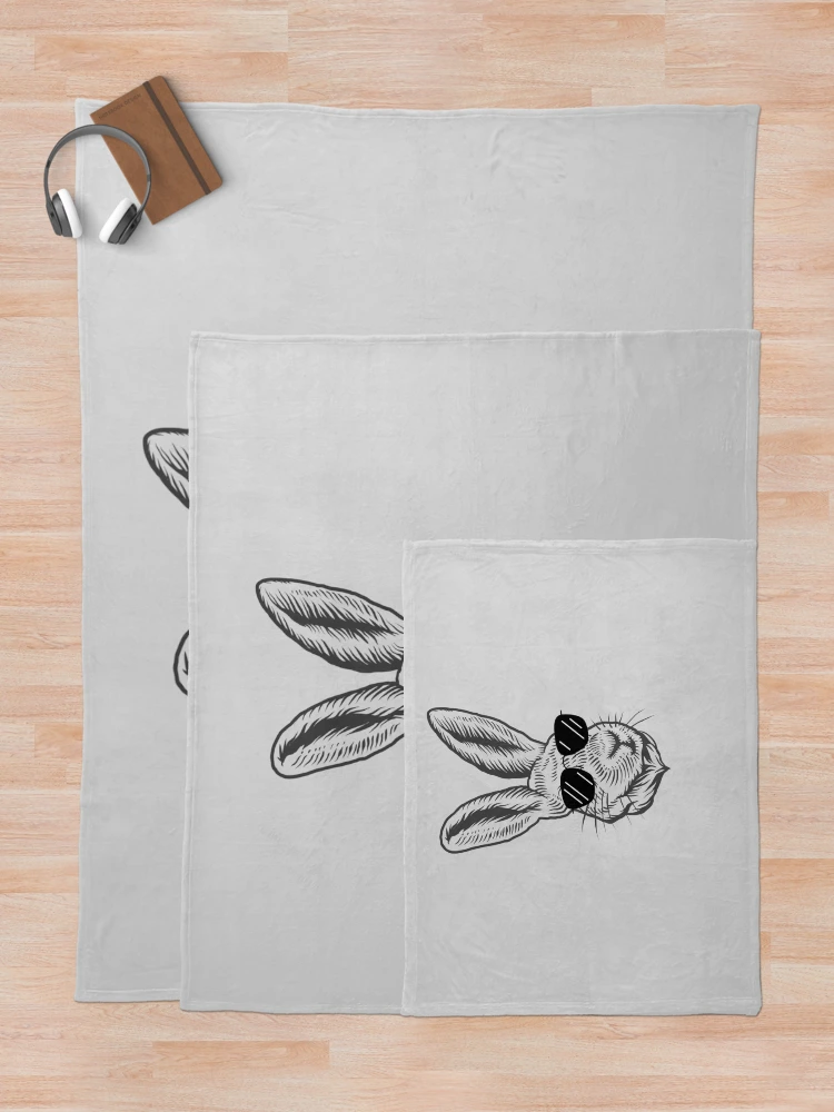 Thumbnail 5 of 6, Throw Blanket, Run-Rabbit designed and sold by Ruark MacRae.