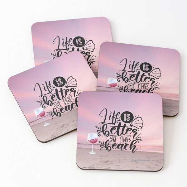 Item preview, LIFE IS BETTER AT THE BEACH  designed and sold by ChunkyMonty.