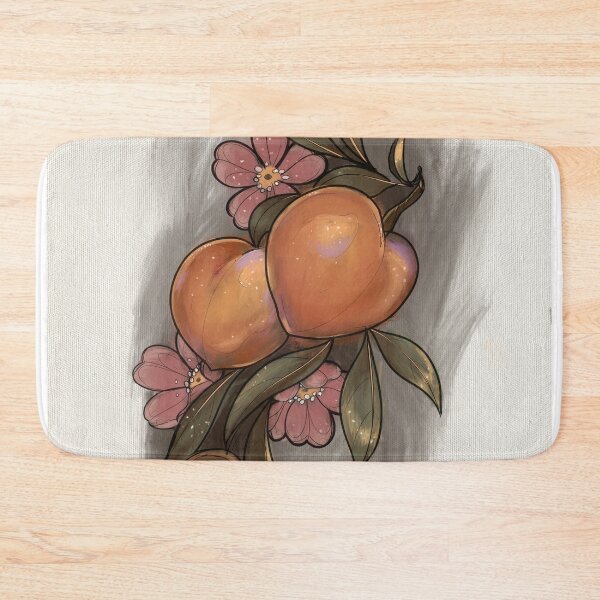 Item preview, Neo traditional Georgia peach  designed and sold by Bekka Luna.