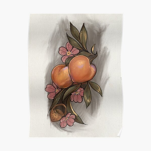 peach in Tattoos  Search in 13M Tattoos Now  Tattoodo