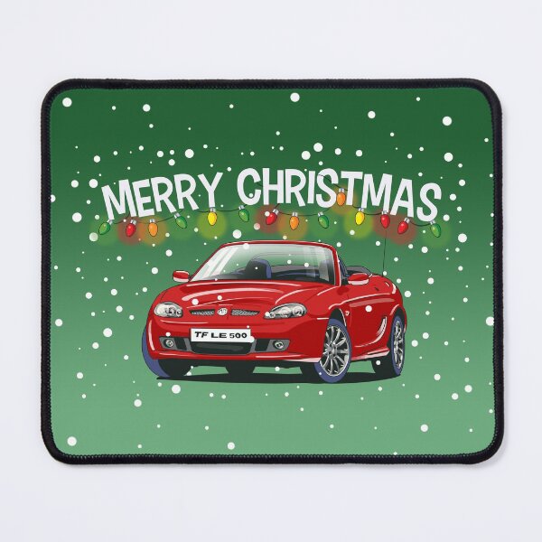 Item preview, Scorched Red MG TF Car Christmas Greeting Card designed and sold by Webazoot Industries - Car Art.