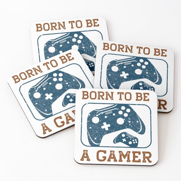 Item preview, Born to be a Gamer -  designed and sold by PrintByOrderDK.