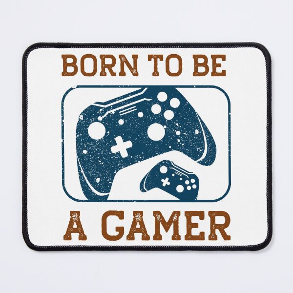 Item preview, Born to be a Gamer - designed and sold by PrintByOrderDK.