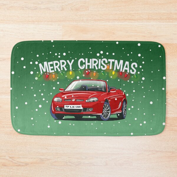 Item preview, Scorched Red MG TF Car Christmas Greeting Card designed and sold by Webazoot Industries - Car Art.