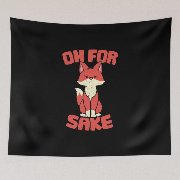 Item preview, Oh For Fox Sake by Tobe Fonseca designed and sold by Tobe Fonseca®.