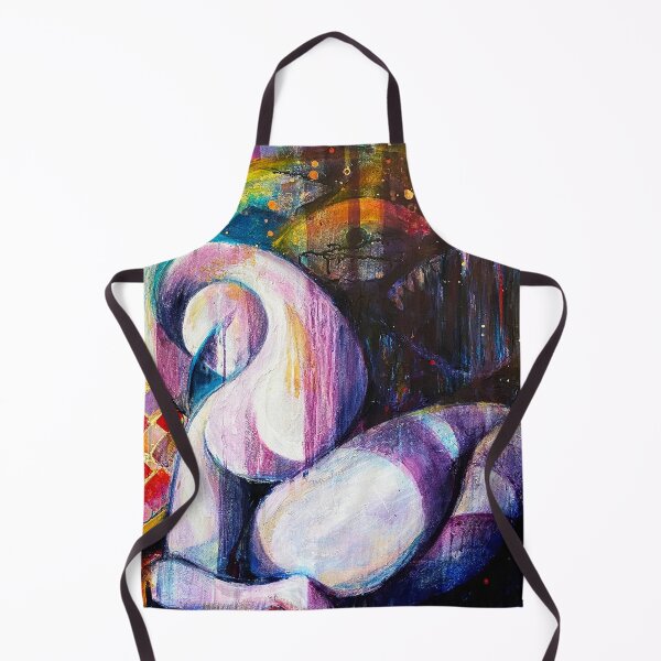 Item preview, Quietly Fierce (acrylic painting by Jo Starling, 2021) designed and sold by Fishotopia.