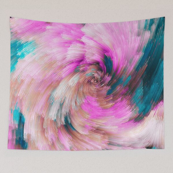 Item preview, Colorful Psychedelic Spiral  designed and sold by Ksaavet.