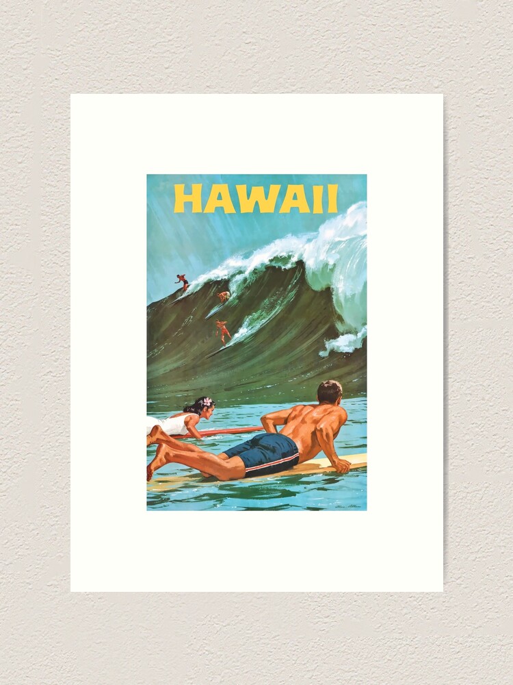 9 Vintage Hawaii Travel Posters (That Will Make You Want To Pack