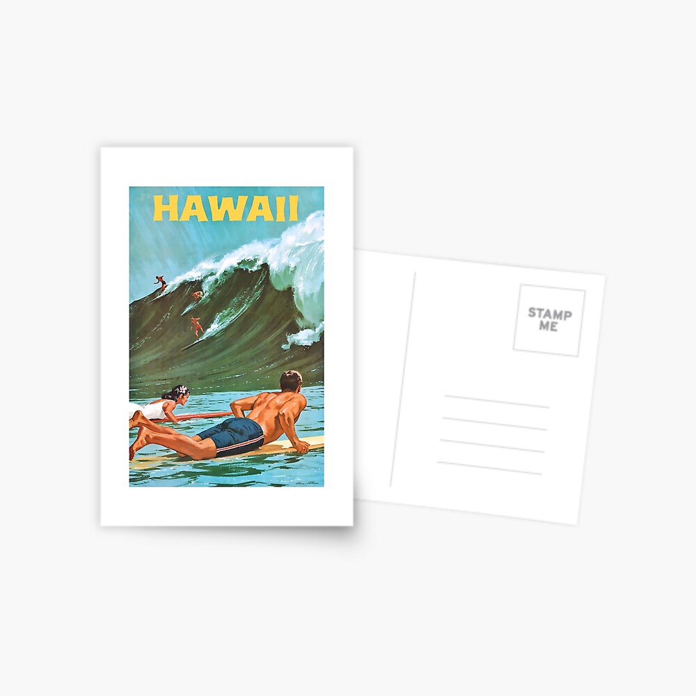 Hawaii 1960s Travel poster - Hawaii 1960s Travel - Posters and Art Prints