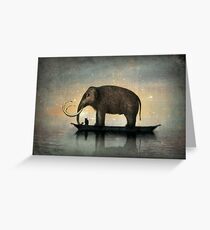 Silent night Greeting Card