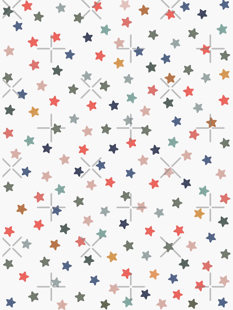 Colorful Stars by acozymess