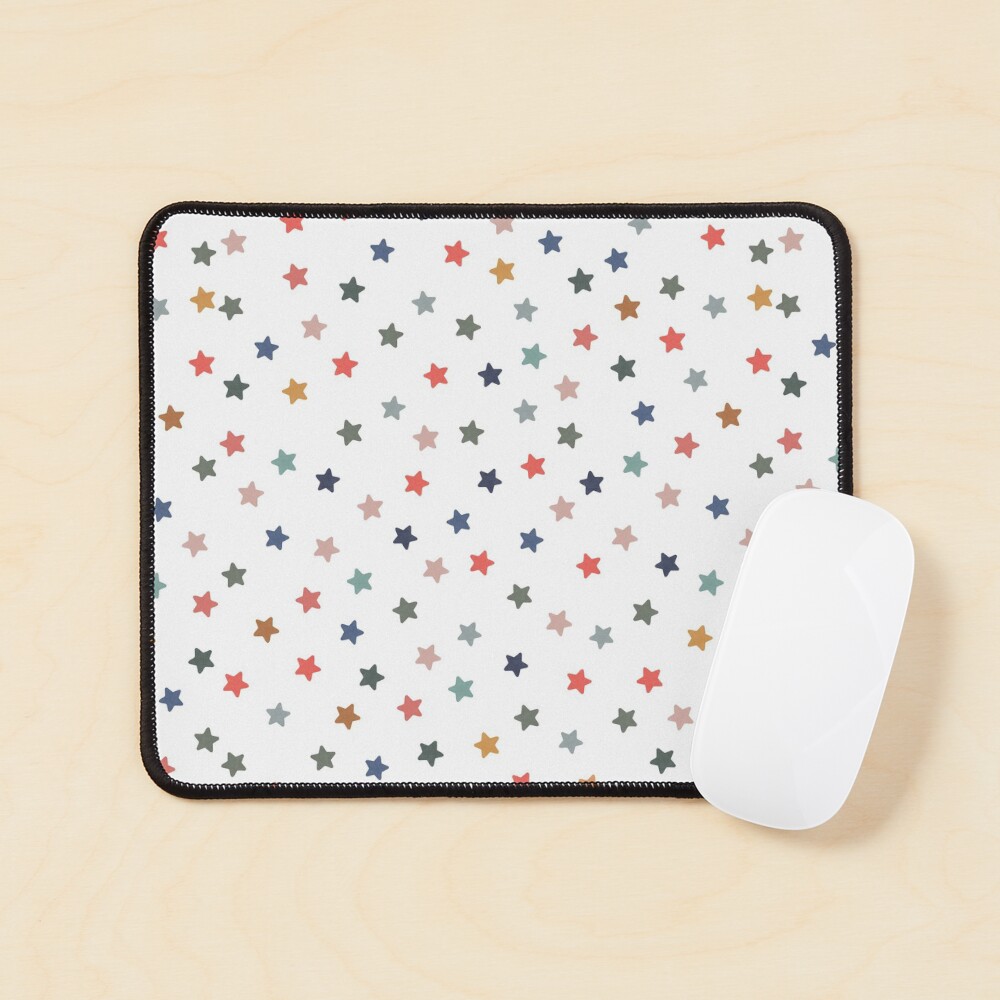Colorful Stars Mouse Pad