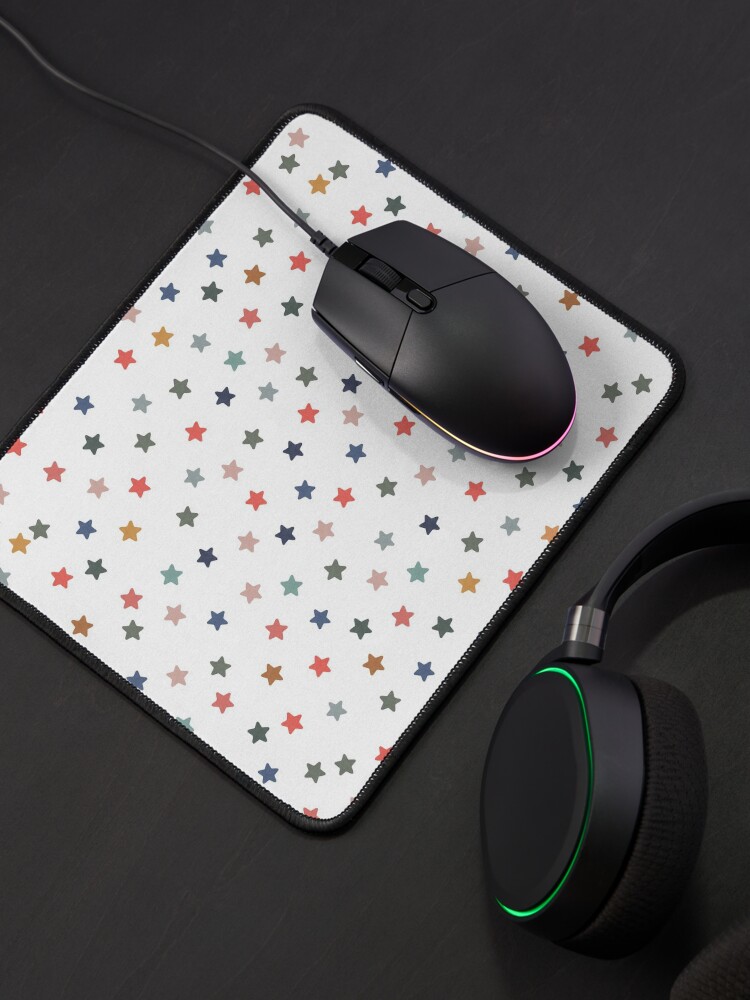 Alternate view of Colorful Stars Mouse Pad