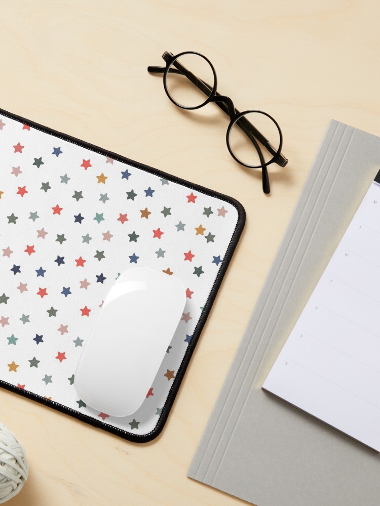 Alternate view of Colorful Stars Mouse Pad
