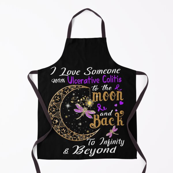 Item preview, I Love Someone With Ulcerative Colitis To The Moon And Back designed and sold by Adropine.