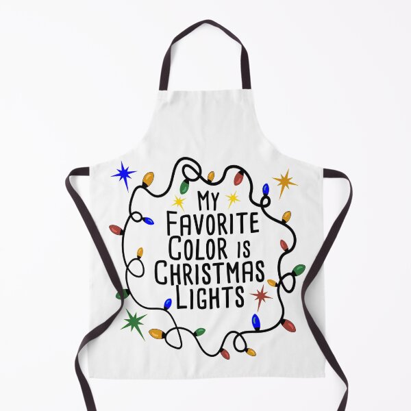 Item preview, My Favorite Color is Christmas Lights Super Cute Xmas Humor designed and sold by Rabbitti.