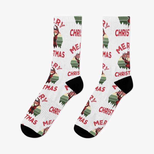 Item preview, Merry Christmas Plaid Reindeer designed and sold by Life Is Beautiful.