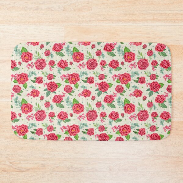 Item preview, Coral Pink Rose Garden designed and sold by KrisInStitches.