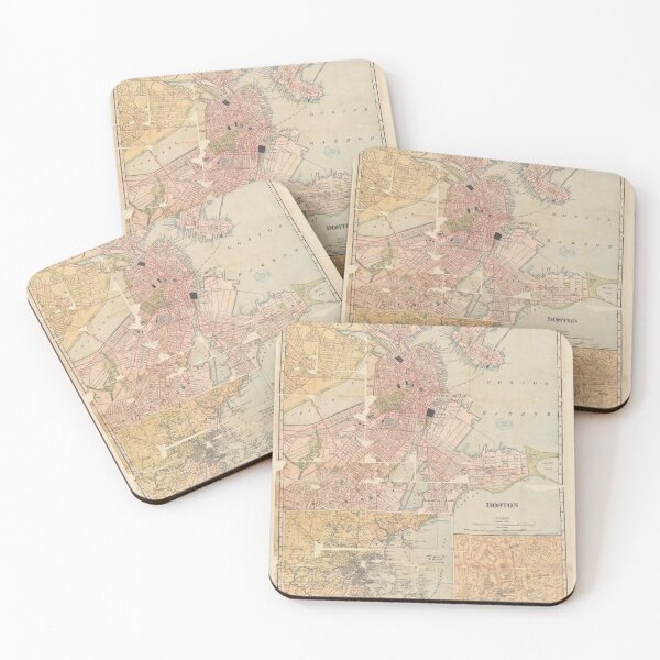 Item preview, Map of Boston designed and sold by ArtDive.