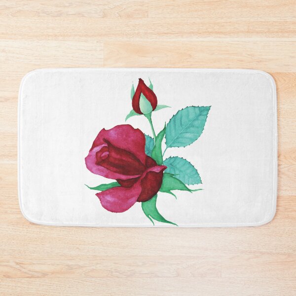 Item preview, Roses are Red Watercolor Flowers designed and sold by checkertonetees.