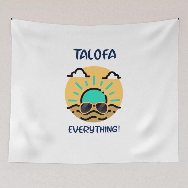 Item preview, Hello, Everything, Samoan Polynesian Funny Party design designed and sold by Siahtasi55.