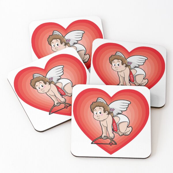 Item preview, Cupid flying on love day designed and sold by akiitzu-lm.