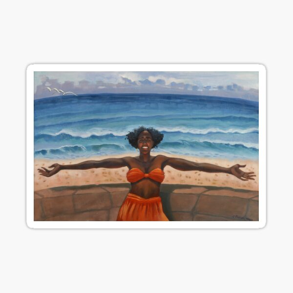 Got the Whole Wide World in Your Arms Sticker