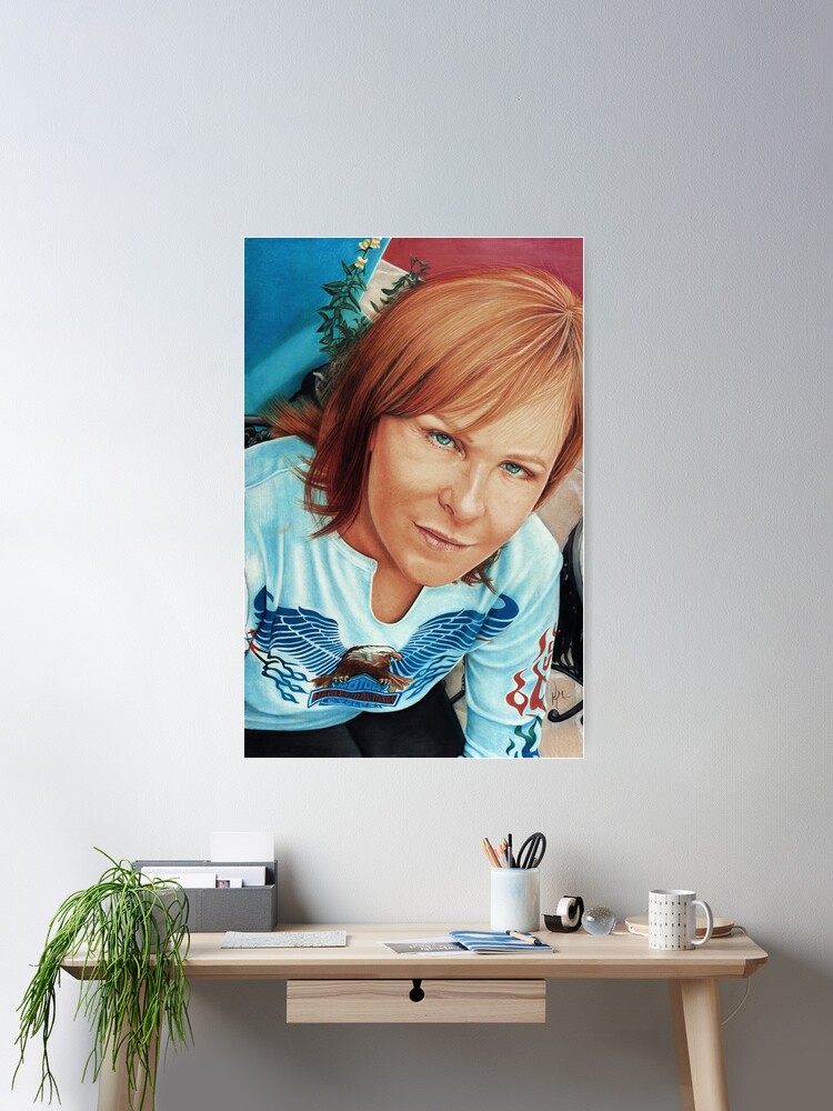 Thumbnail 2 of 3, Poster, Tiny Dancer, Maxine Taupin Color Pencil @ www.KeithMcDowellArtist.com designed and sold by Tributes.