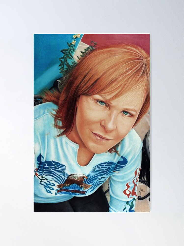 Thumbnail 1 of 3, Poster, Tiny Dancer, Maxine Taupin Color Pencil @ www.KeithMcDowellArtist.com designed and sold by Tributes.