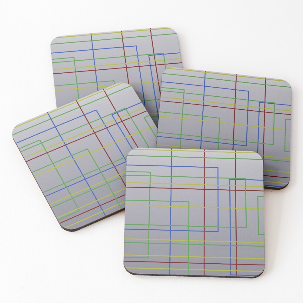 Item preview, Coasters (Set of 4) designed and sold by FuzzMasterElite.