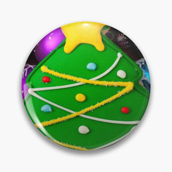 Item preview, Christmas tree cookie with ornaments designed and sold by Garry Gay.
