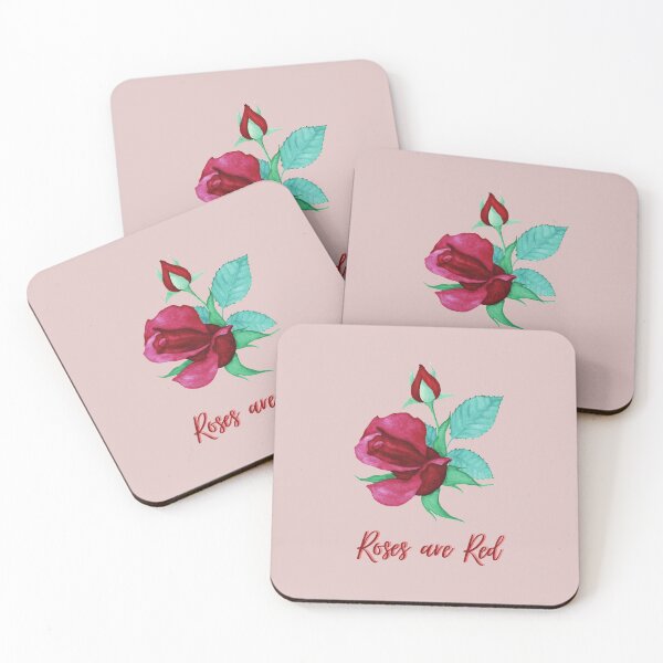 Item preview, Roses are Red Watercolor Flowers designed and sold by checkertonetees.